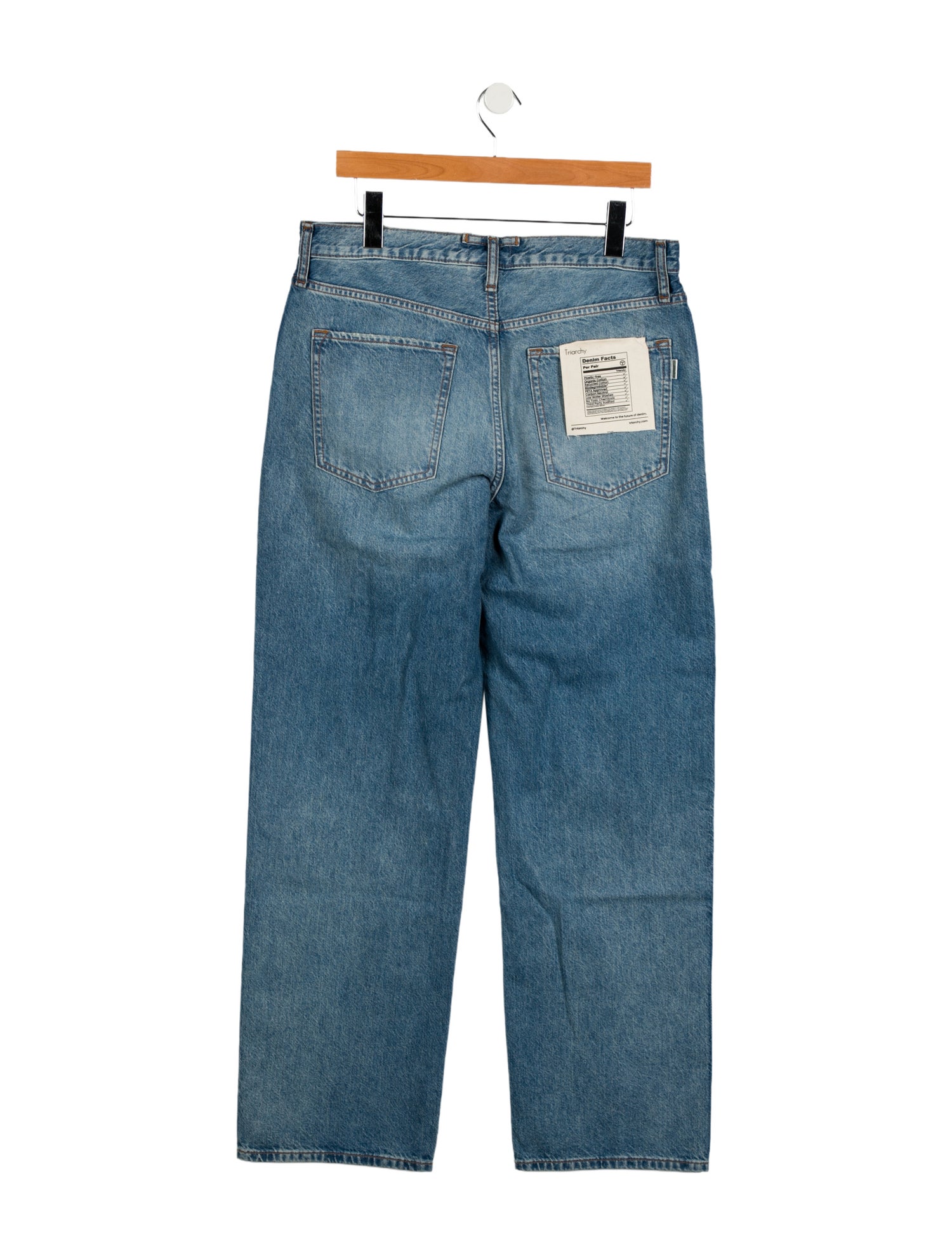 Triarchy High-Rise Wide Leg Jeans w/ Tags